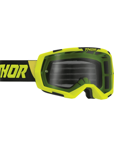 THOR REGIMENT LIME/BLACK MOTOCROSS GOGGLES