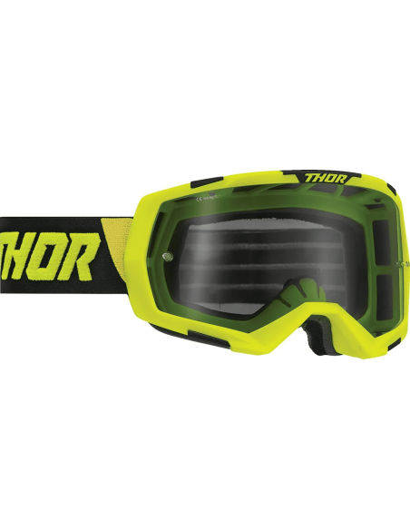THOR REGIMENT LIME/BLACK MOTOCROSS GOGGLES