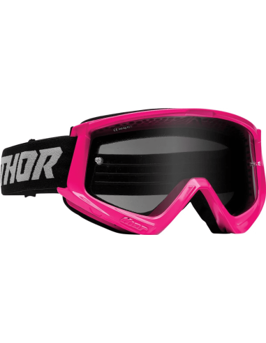 THOR COMBAT SAND RACER PINK/GRAY MOTOCROSS GOGGLES