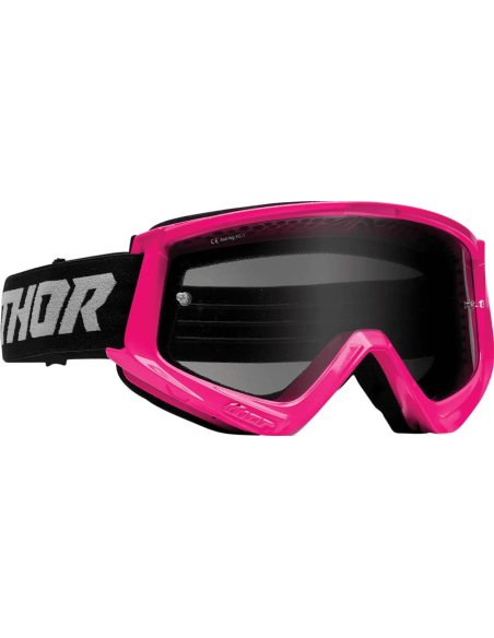 ОЧКИ ДЛЯ МОТОКРОССА THOR COMBAT SAND RACER PINK/GRAY