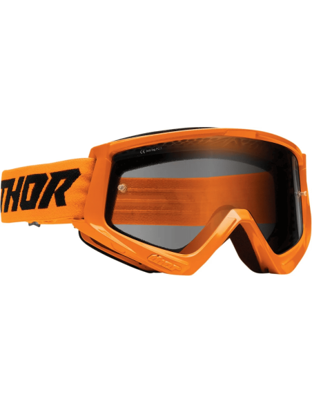 ОЧКИ ДЛЯ МОТОКРОССА THOR COMBAT RACER ОРАНЖЕВЫЙ/ЧЕРНЫЙ
