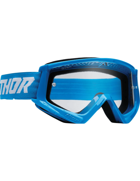 THOR COMBAT RACER BLUE/WHITE MOTOCROSS GOGGLES