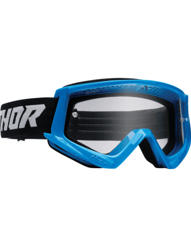 THOR COMBAT RACER BLUE/BLACK MOTOCROSS GOGGLES FOR KIDS