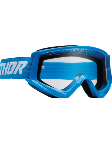 THOR KIDS COMBAT RACER BLUE/WHITE MOTOCROSS GOGGLES