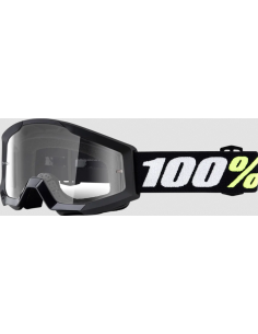 дЕТСКИЕ ОЧКИ ДЛЯ МОТОКРОССА 100% STRATA BLACK/WHITE