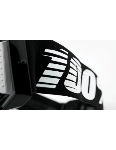 100% ARMEGA BLACK/WHITE MOTOCROSS GOGGLES