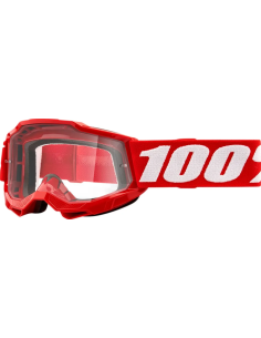 100% CHILDREN'S ACCURI 2 RED/WHITE MOTOCROSS GOGGLES