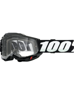 100% CHILDREN'S ACCURI 2 BLACK/WHITE MOTOCROSS GOGGLES
