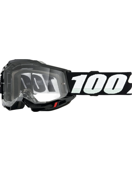 100% CHILDREN'S ACCURI 2 BLACK/WHITE MOTOCROSS GOGGLES