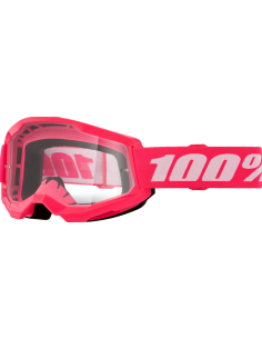 100% STRATA 2 PINK/WHITE MOTOCROSS GOGGLES