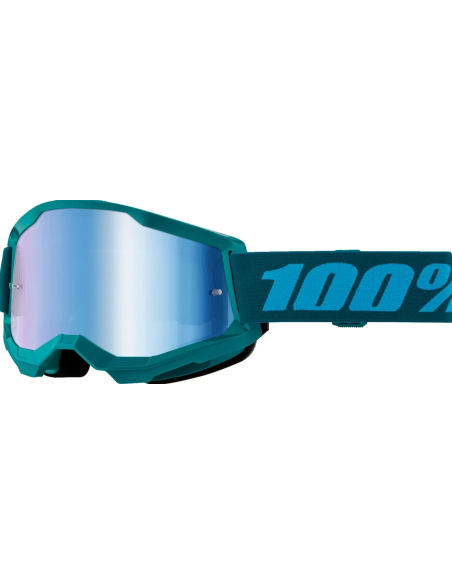 оЧКИ ДЛЯ МОТОКРОССА 100% STRATA 2 LIGHT BLUE/TEAL-BLUE