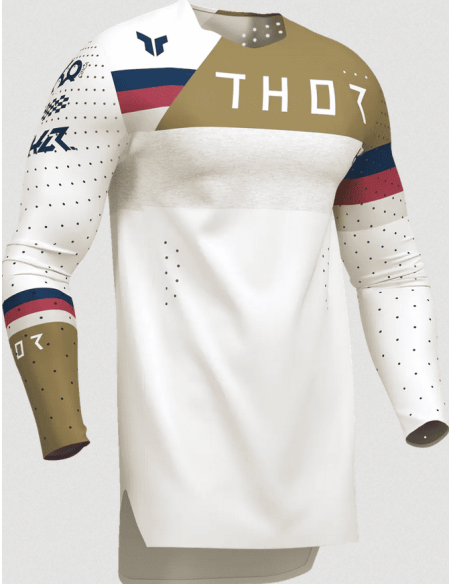THOR SPORTMODE LEAGUE WHITE KROSINĖ MOTO MAIKUTĖ