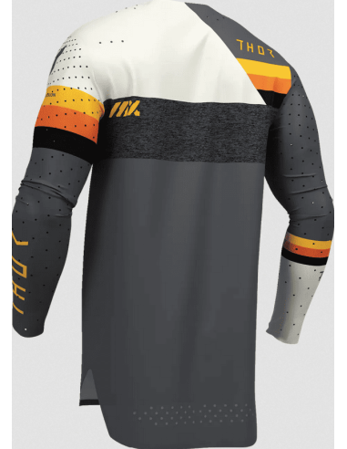 МОТОКУРТКА THOR SPORTMODE LEAGUE CHARCOAL CROSS