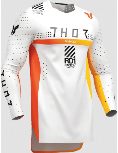 THOR SPORTMODE SYNTH WHITE KROSINĖ MOTO MAIKUTĖ