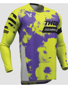 МОТОКУРТКА THOR LAUNCHMODE BLEACH ACID CROSS