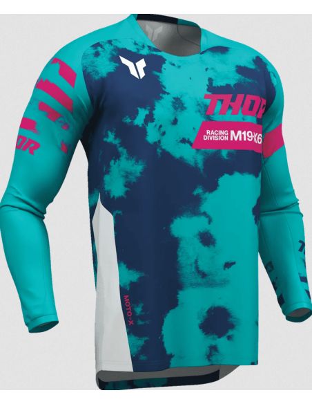 THOR LAUNCHMODE BLEACH AQUA KROSINĖ MOTO MAIKUTĖ