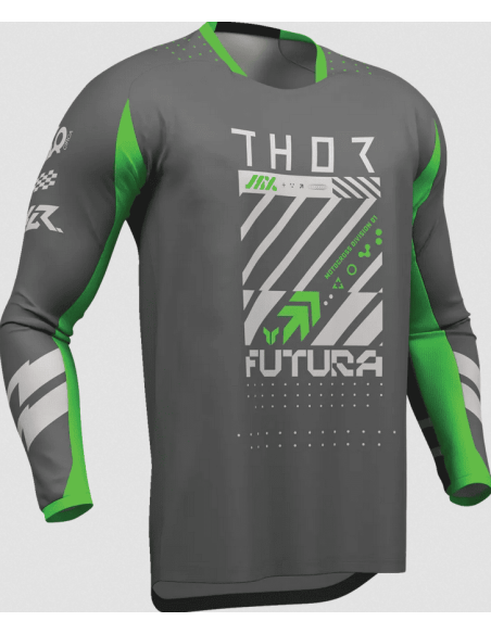 THOR LAUNCHMODE FUTURA CHARCOAL KROSINĖ MOTO MAIKUTĖ