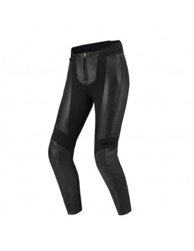 SHIMA MONACO 2.0 BLACK WOMEN'S LEATHER MOTO TROUSERS