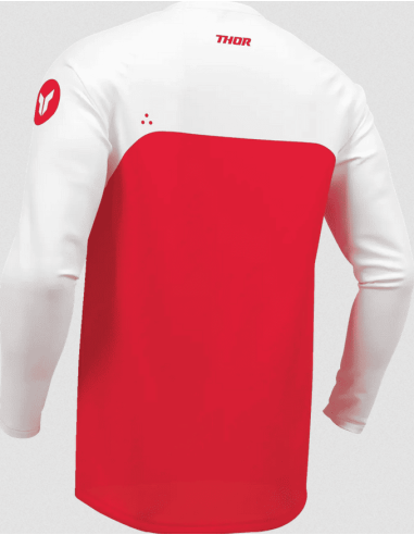 THOR RIDEMODE MENACE RED CROSS MOTO JACKET