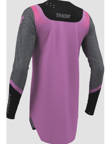 THOR WOMEN'S SPORTMODE VELOCITY BLACK CROSS MOTO JACKET