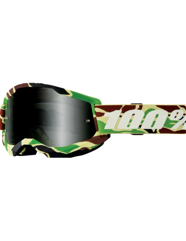 оЧКИ ДЛЯ МОТОКРОССА 100% STRATA 2 SAND BLACK/BROWN/GREEN/TAN-BLACK