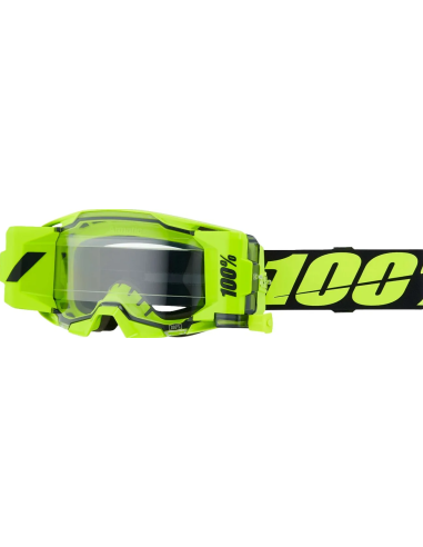 100% ОЧКИ ДЛЯ МОТОКРОССА ARMATIC FORECAST BLACK/FLUORESCENT YELLOW