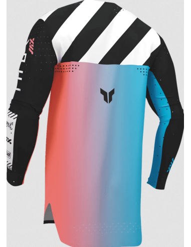 THOR VAIKIŠKA SPORTMODE SYNTH BLACK KROSINĖ MOTO MAIKUTĖ