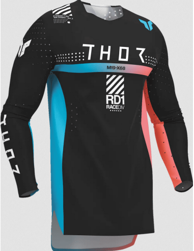 THOR VAIKIŠKA SPORTMODE SYNTH BLACK KROSINĖ MOTO MAIKUTĖ