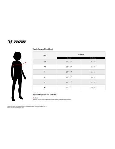 THOR VAIKIŠKA SPORTMODE SYNTH BLACK KROSINĖ MOTO MAIKUTĖ