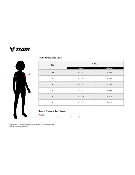 THOR VAIKIŠKA SPORTMODE SYNTH BLACK KROSINĖ MOTO MAIKUTĖ