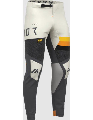 THOR SPORTMODE LEAGUE CHARCOAL CROSS-COUNTRY MOTO TROUSERS