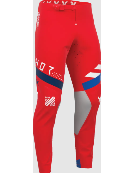 THOR SPORTMODE SYNTH RED KROSINĖS MOTO KELNĖS