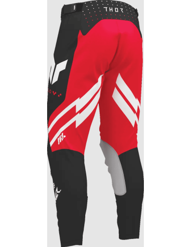 THOR LAUNCHMODE FUTURA RED CROSS-COUNTRY MOTORCYCLE TROUSERS