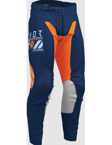 THOR LAUNCHMODE FUTURA NAVY CROSS-COUNTRY MOTO TROUSERS