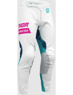 МОТОБРЮКИ THOR LAUNCHMODE BLEACH AQUA CROSS