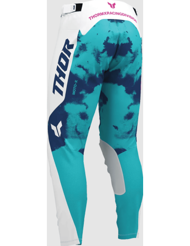 THOR LAUNCHMODE BLEACH AQUA KROSINĖS MOTO KELNĖS