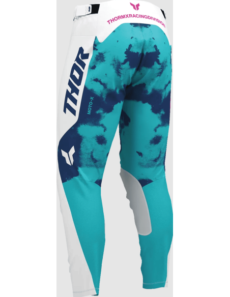 THOR LAUNCHMODE BLEACH AQUA KROSINĖS MOTO KELNĖS