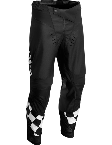 THOR DIFFER BLACK CROSS MOTO TROUSERS