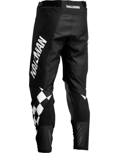 THOR DIFFER BLACK CROSS MOTO TROUSERS