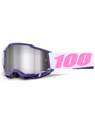100% ACCURI 2 PINK/PURPLE-SILVER MOTOCROSS GOGGLES