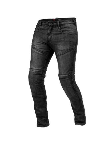 SHIMA GRAVEL 3 BLACK MOTO JEANS