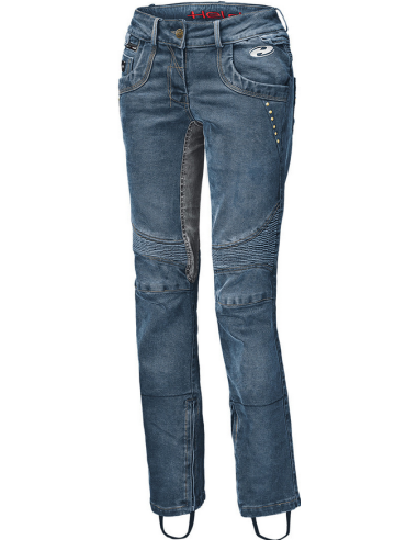 HELD ROAD QUEEN BLUE WOMEN'S MOTO JEANS