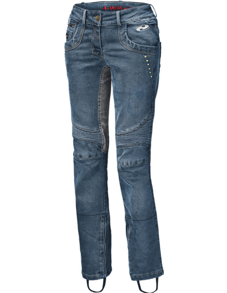 HELD ROAD QUEEN BLUE WOMEN'S MOTO JEANS