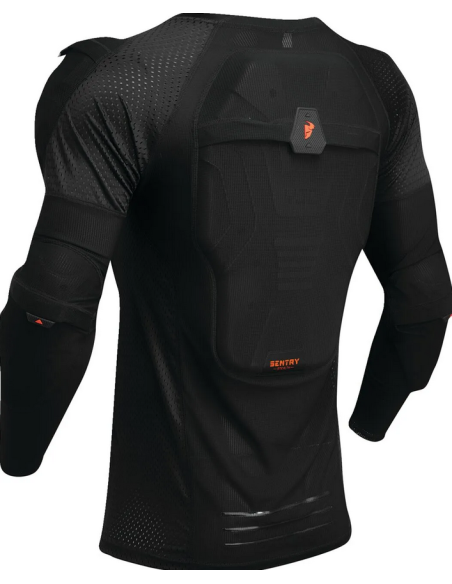 THOR SENTRY STEALTH BLACK MOTO ARMOUR