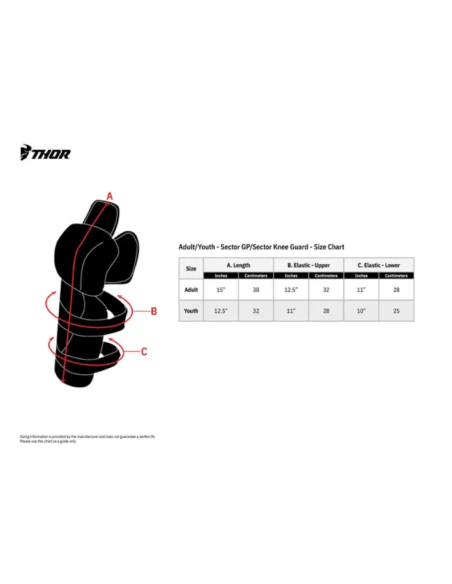 THOR CHILDREN'S SECTOR GP ROAD MOTORCYCLE PROTECTION