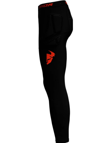 THOR COMP XP BLACK MOTO TROUSERS