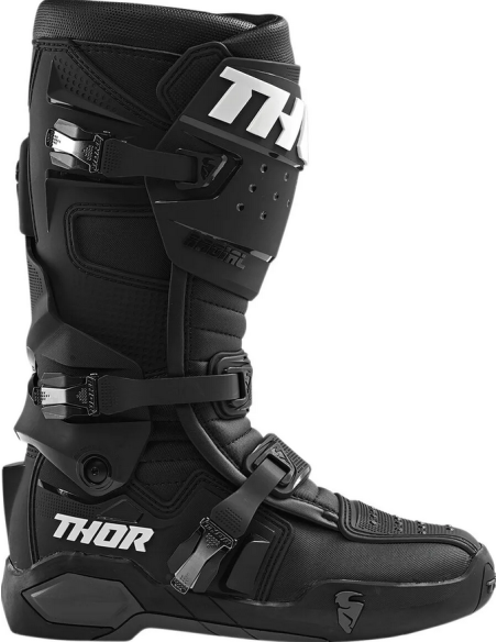 THOR RADIAL MX BLACK CROSS MOTO SHOES