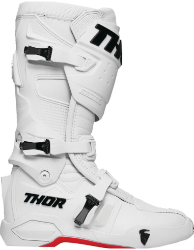 THOR RADIAL MX WHITE CROSS MOTO SHOES