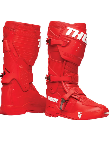 THOR RADIAL MX RED CROSS MOTO SHOES