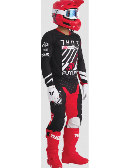 КРОССОВКИ ДЛЯ МОТОСПОРТА THOR RADIAL MX RED